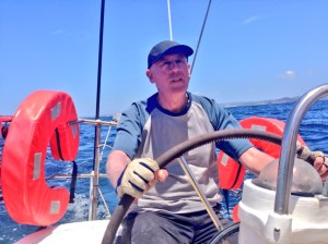 Graeme Innes sailing